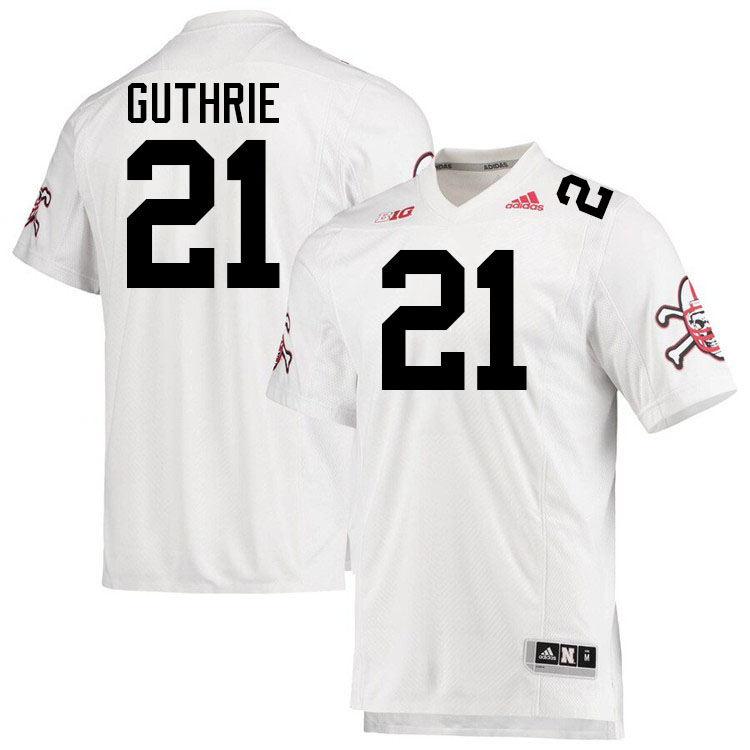 #21 Rex Guthrie Nebraska Jersey,Nebraska Cornhuskers Football Uniforms,Jersey-White #21 Rex Guthrie Nebraska Jersey,Nebraska Cornhuskers Football Uniforms,Jersey-White